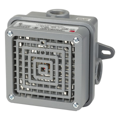 Bocina Industrial Vibratone / Modelo 350WB / 120-240 VAC / 100 dB / 50/60 Hz / NPT 3/4-14 y 1/2-14 / Instalación en Interiores y Exteriores