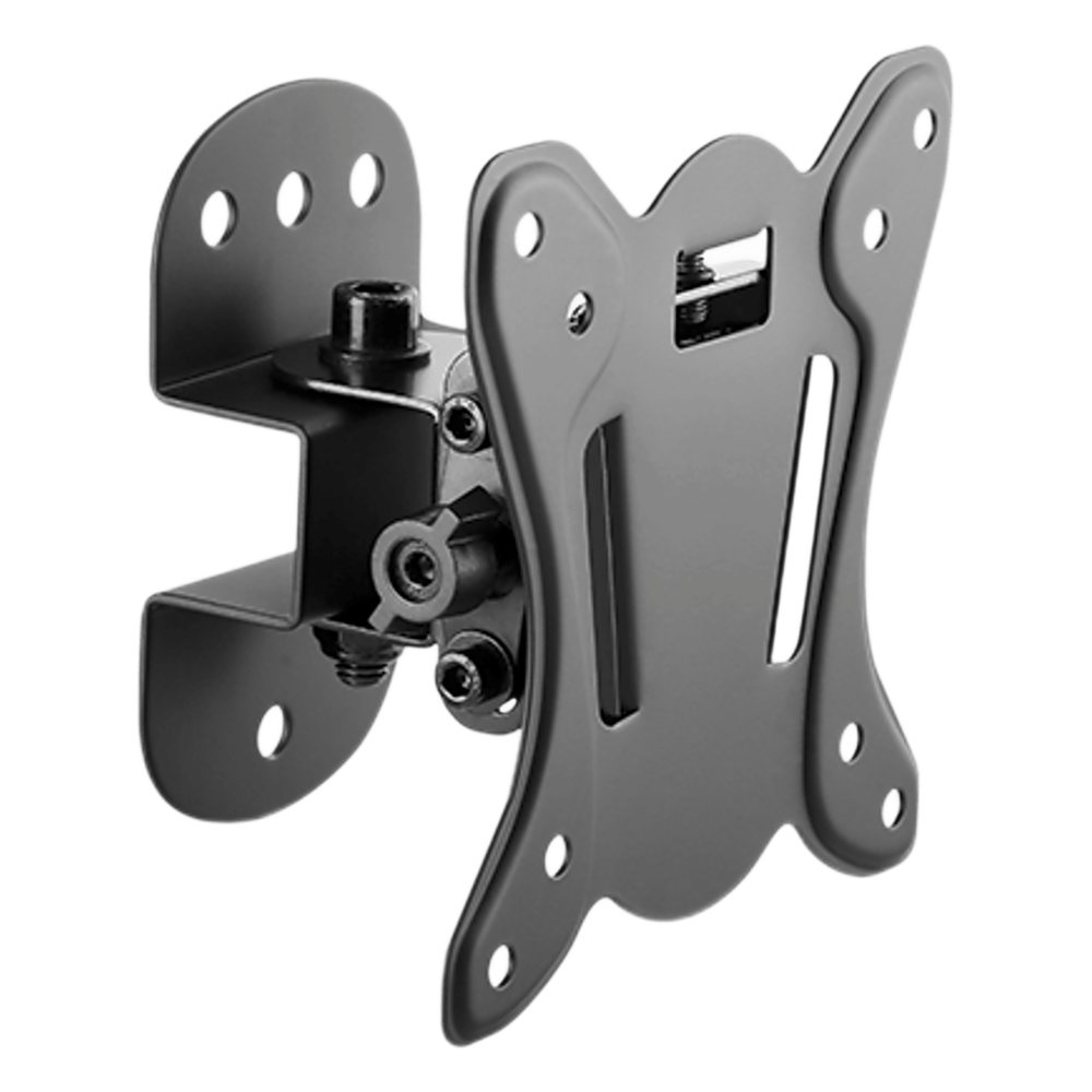 Montaje  Compacto de Pared para Monitores de 13 a 27" | Soporta hasta 25 Kg| Compatible con  Vesa 75 x 75 / 100 x 100 | Fabricado en  Acero