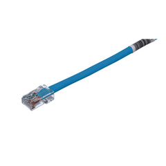 Cable de Parcheo TX5, UTP Cat5e, 24 AWG, CM, Color Azul, 0.3 Metros (1 Pie)