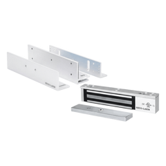 Kit Para Control de Acceso Incluye Chapa Magnética de 600 Lbs / Montaje En Z y L /  Uso Interior / Certificación UL / Color Plata