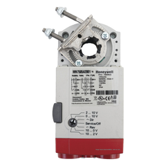 Actuador de Acople Directo sin Retorno por Resorte / 44 lb-in (5 Nm) / Control Modulante 0(2)-10 Vdc / 0(4)-20 mA / Retroalimentación 0(2)-10 Vdc / Alimentación 24 Vac/Vdc / Carrera 95° en 95 s / Plenum