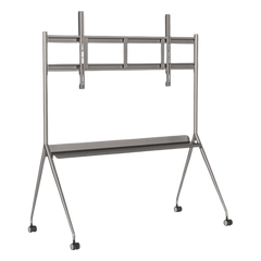 Montaje de Piso Móvil para Pantallas de 75 y 86" / Compatible con VESA / Incluye Soporte para Pantalla