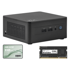 Kit / Mini PC NUC Barebone / Intel Core I3 /bluetooth / Incluye memoria 16GB / Incluye 512 SSD / No incluye sistema operativo
