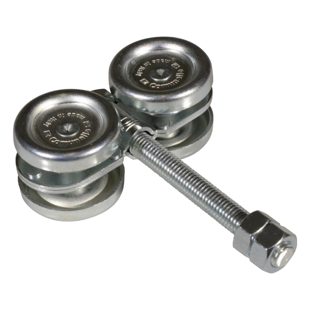 ECO KIT 4C - M / Kit de Carretillas de Cuatro Ruedas / Carga Soportada de 150 lbs / Incluye Dos Carretillas Para Puertas Colgantes
