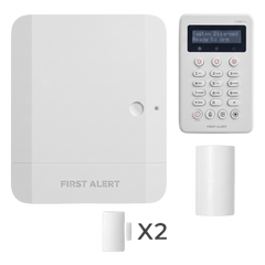 Kit de panel de intrusión híbrido con teclado incluido, 64 zonas (8 cableadas más 56 inalámbricas PROSiX), IP integrado y compatibilidad Total Connect 2.0