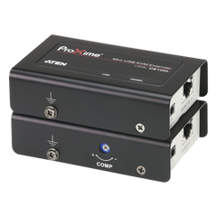 Extensor KVM USB | Acceso remoto PC | Hasta 100 m Cat5e | 1920x1200 | Protección ESD | Ajuste deskew