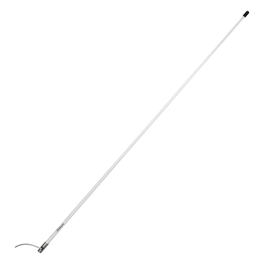 Antena Marina VHF SHAKESPEARE 5225-XT Serie Galaxy / 6 dB / 100 W / Cable RG-8/X 6.1 m (20 ft) / Contera Acero Inoxidable / 2.4 m (7.9 ft) / Banda Marina VHF
