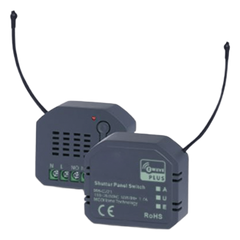 (ZWAVE) Micro modulo On/Off Shutter, ideal para garage o motores de persianas.