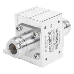 Protector Coaxial RF / 1.5-700 MHz / 50 &Omega; / Conectores N Hembra / Ceja Lateral / 2 kW