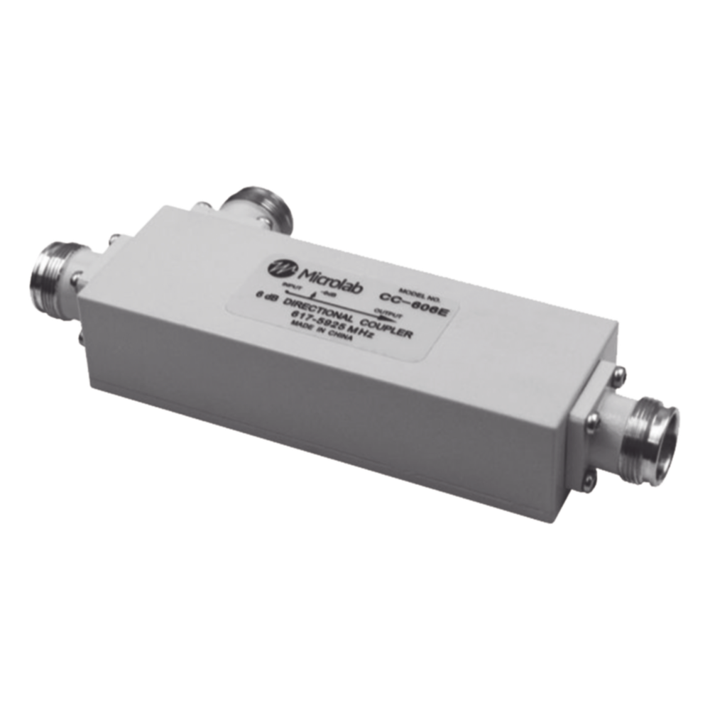 Acoplador direccional 6dB 617-5925MHz 300W-161dBc 4.3-10 IP67