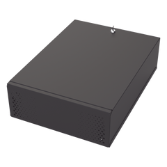Gabinete Metálico para DVR/NVR con Chapa y llave.