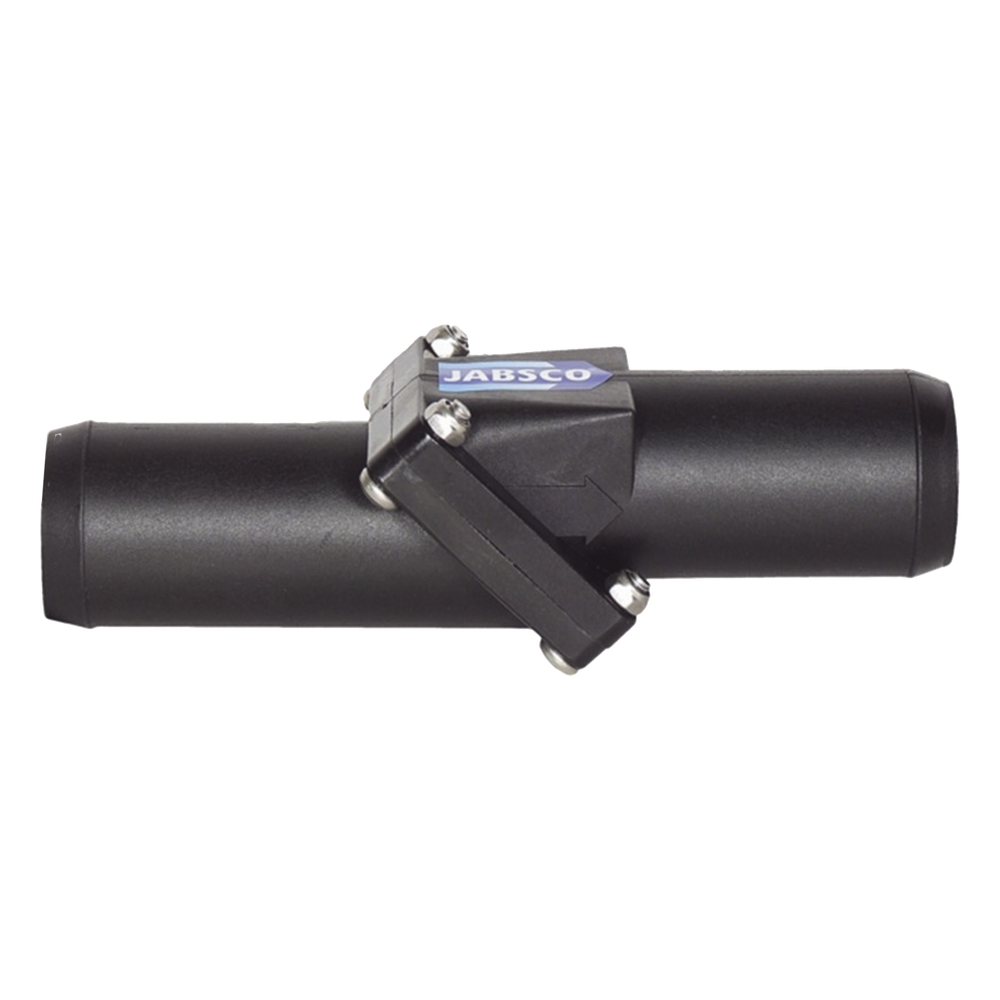 Válvula anti retorno de linea para mangueras de 1 1/2 pulgadas.