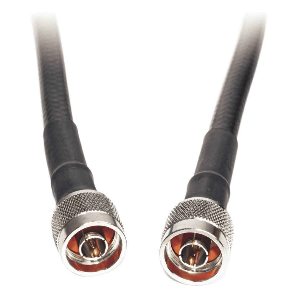 Jumper Coaxial con Cable Epcom405 | Conector N Macho en los Extremos | 30 Metros (98.43 Pies) de Longitud.