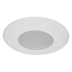 Bocina de 8 Pulgadas para Montaje en Techo, Configuración de Hasta 8 Watts, Color Blanco.
