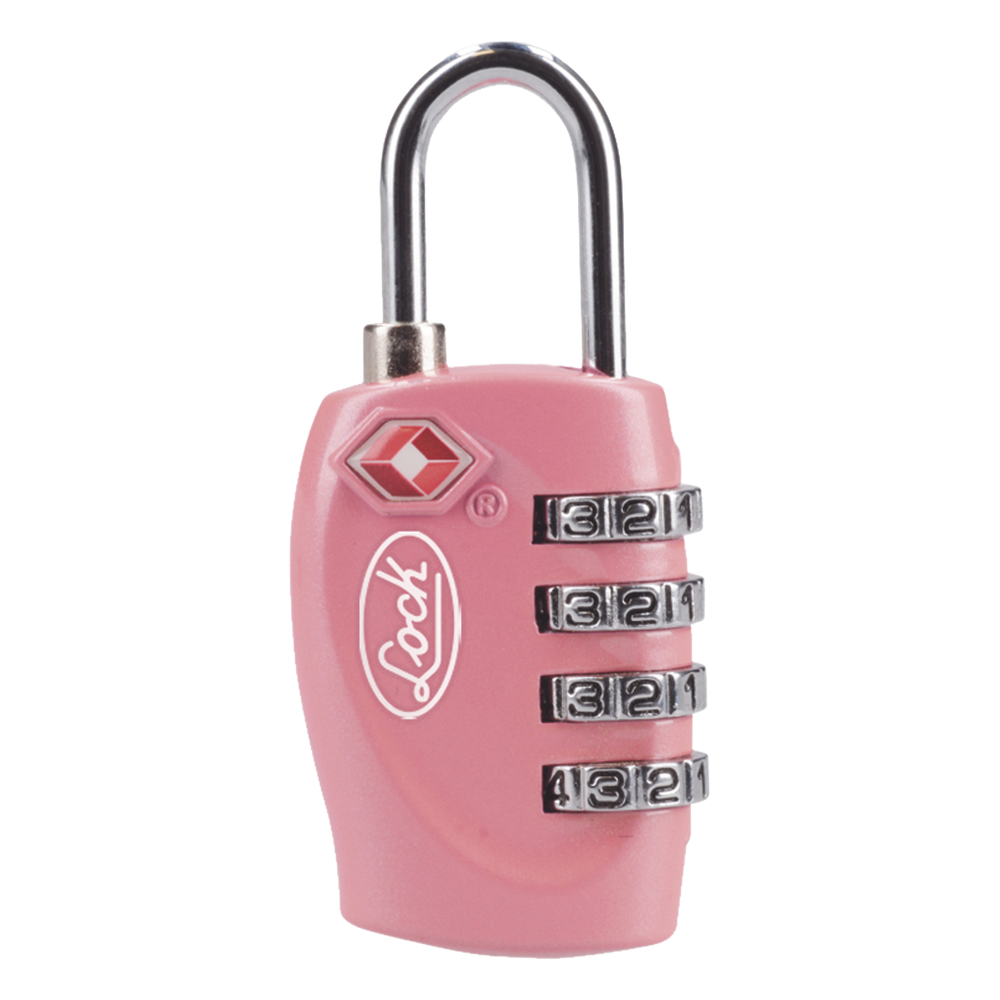 Candado de Combinación Maletero TSA / Medida 20 mm/ / Nivel de seguridad 3 / Discos Programables.