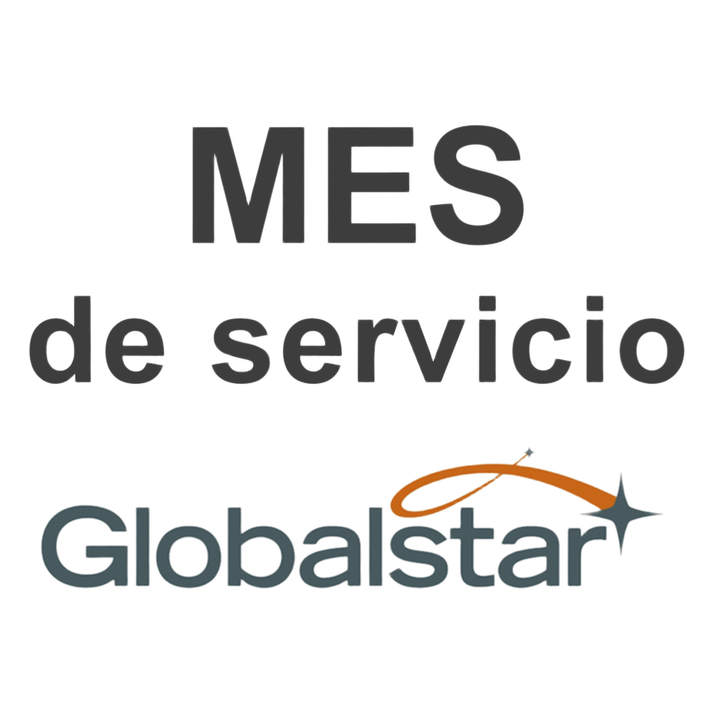 Servicio Mensual del Uso de Satélites GLOBALSTAR