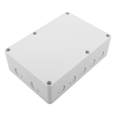 Gabinete Plástico para Exterior (IP65) de 180 x 125 x 57 mm Cierre por Tornillos.