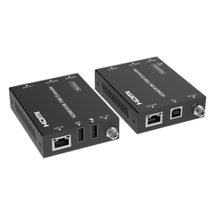 Kit Extensor HDMI con KVM | 70m | 4K2K@60Hz | 4:4:4 |  HDMI2.0b y HDCP 2.2 | Salida de Audio 3.5mm | Admite PoC | Admite USB 1.1