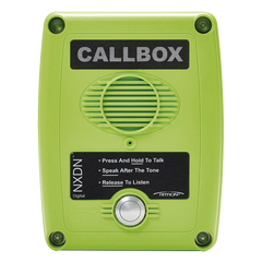 Callbox Digital NXDN, Intercomunicador Inalámbrico Vía Radio UHF 450-470MHZ, Serie Q7 en Color Verde