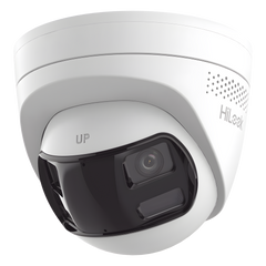 [Dual Light] Turret IP 8 Megapixel / Imagen Panorámica 180°/ PoE / Micrófono y Bocina Integrado / Exterior IP67 / Audio Bidireccional / Alarma Visual y Auditiva Integrada / Smart Supplement Light / Micro SD 512 GB