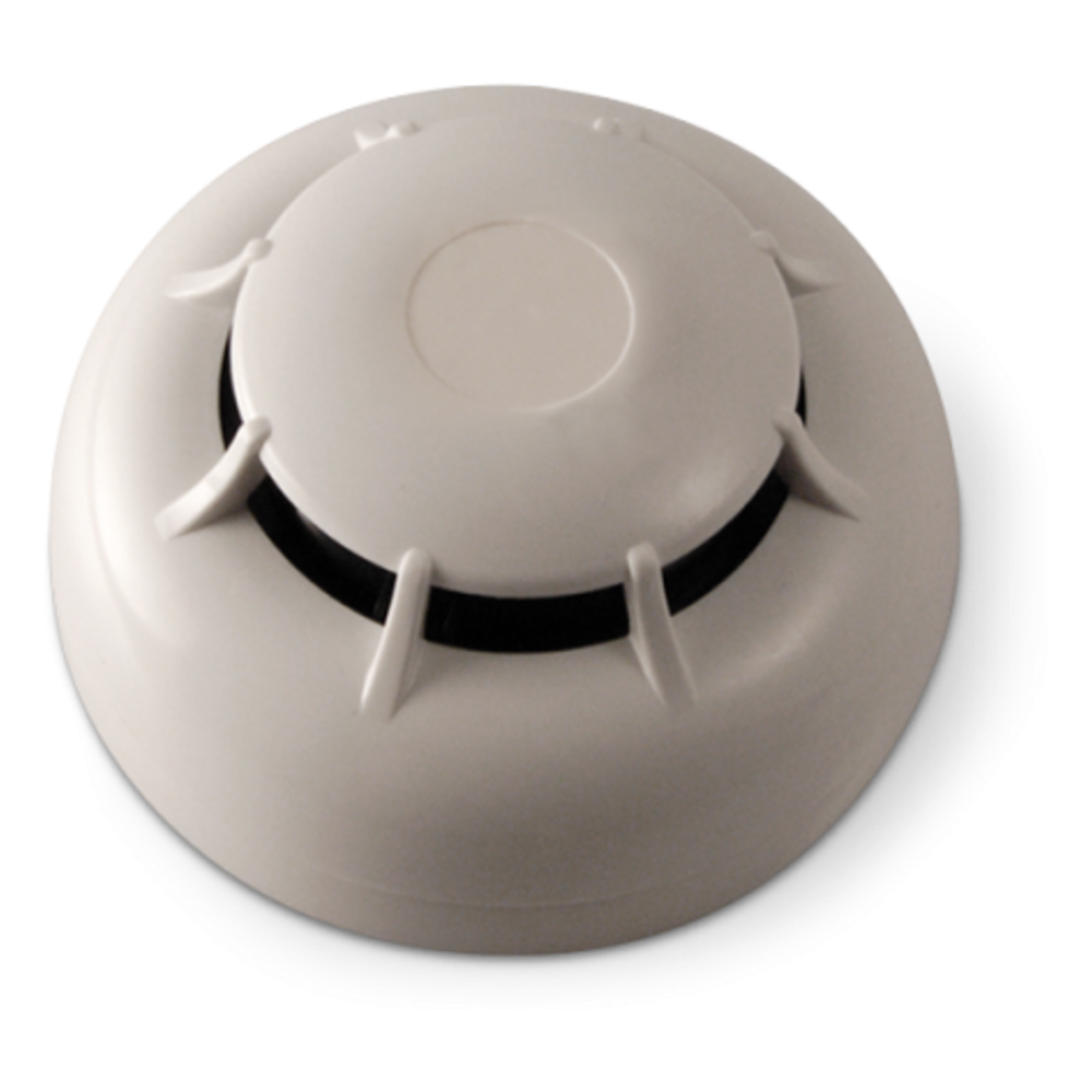 Detector de Humo Óptico Convencional / Serie IRIS / Tecnología Versa++ / 4 Sensibilidades Programables 0.08-0.15 dB/m / Compensación de Suciedad / IP43