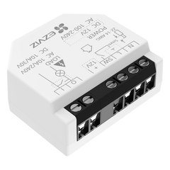 Relé Inteligente Wi-Fi, CS-T35-R100-WD, 16A 250VAC, Wi-Fi 6 y BLE, Control por App EZVIZ, Compatible con Google Assistant, Amazon Alexa y Matter, Protecciones de Temperatura y Sobrecarga
