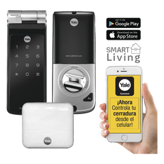 Kit de Hub con Cerradura YDF40A: Código, Biometria y apertura Smartphone en cualquier parte el Mundo