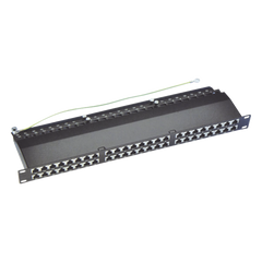 Panel de Parcheo de Impacto (110) Blindado de 48 Puertos Cat6A