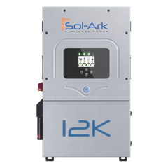 Inversor Hibrido SOL-ARK, 12 Kw, 220 Vcc, Fase Dividida, IP65, Entrada de Baterías a 48 Vcc