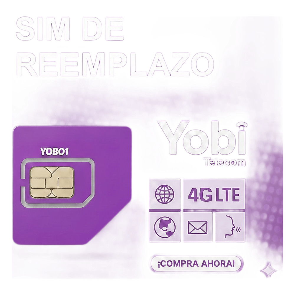SIM YOBI DE REEMPLAZO