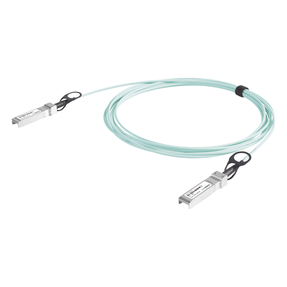 Cable AOC SFP28 de 25 Gbps a 25 Gbps / Cable de fibra óptica Activo / Longitud: 1 metro