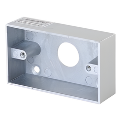 Caja cromada para instalación del botón PRO800B