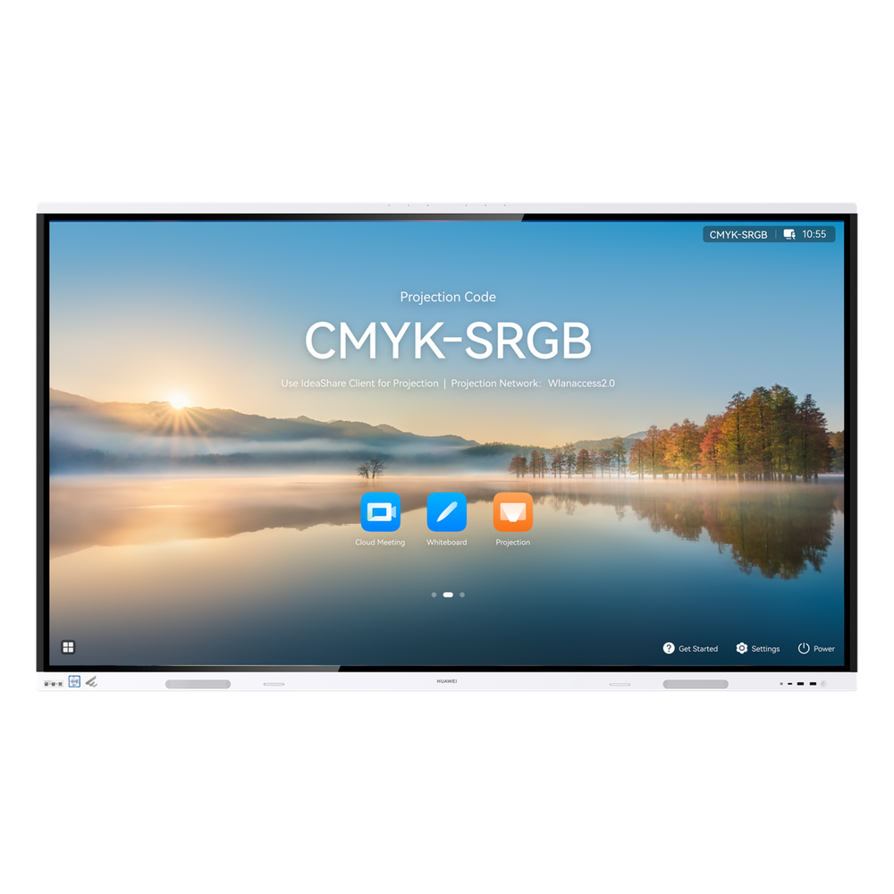 Pantalla Interactiva IdeaHub Board 3 PRO de 75" para Colaboración Inteligente, 4K, Harmony OS, Wi-Fi 6