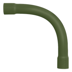 Codo para Tubería Conduit PVC Ligero de 3/4" (19 mm).