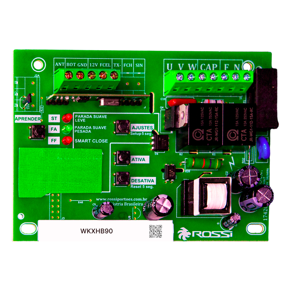 Tarjeta Electronica NKXH30 433 MHZ (Turbo) / Para Motor ROSSI E-15582