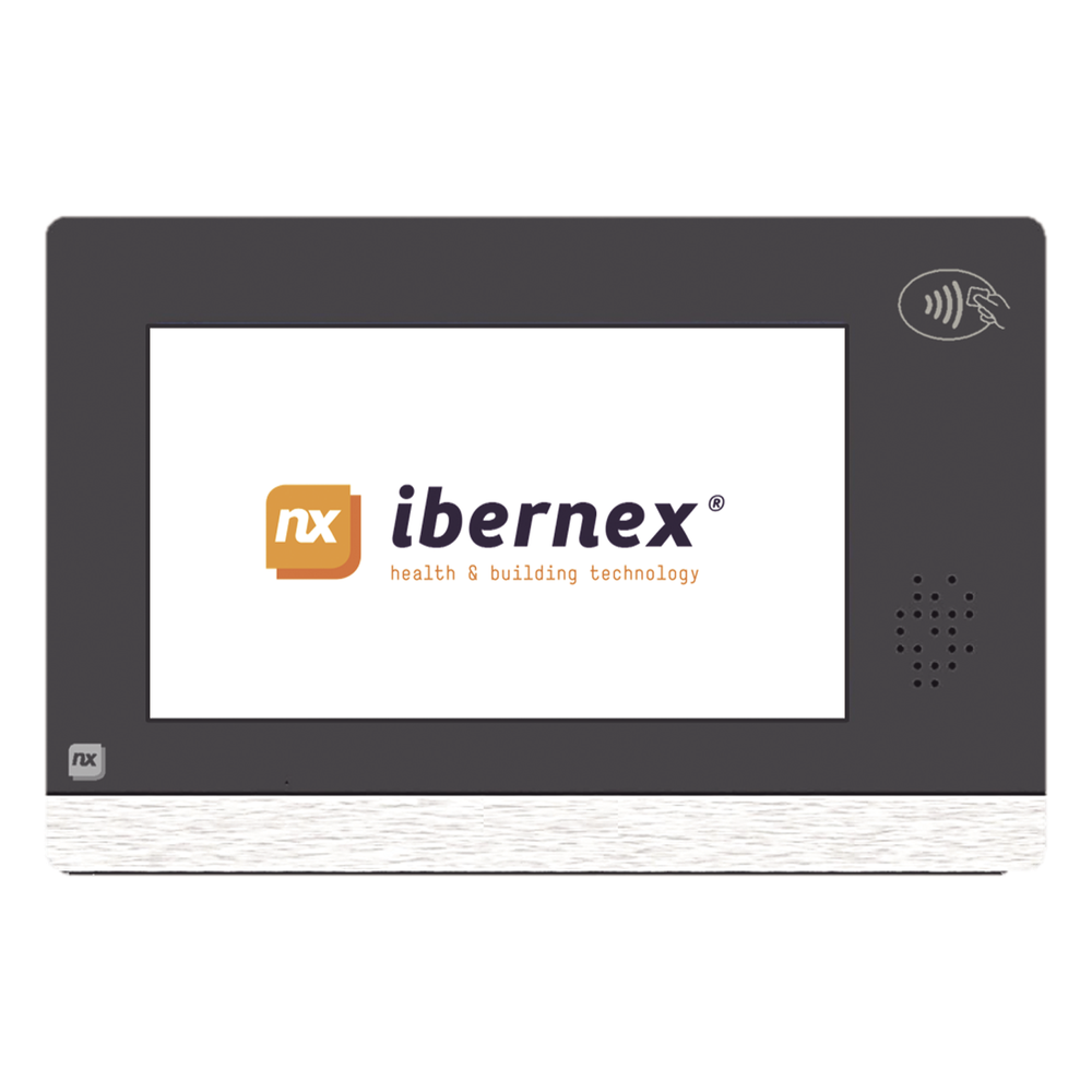 Terminal de Habitación IP NX1042 / Pantalla Táctil 9" / RFID 125 KHz / VoIP SIP / PoE / Audio Bidireccional / Bus RS485 / Compatible NX1071 y NX1075