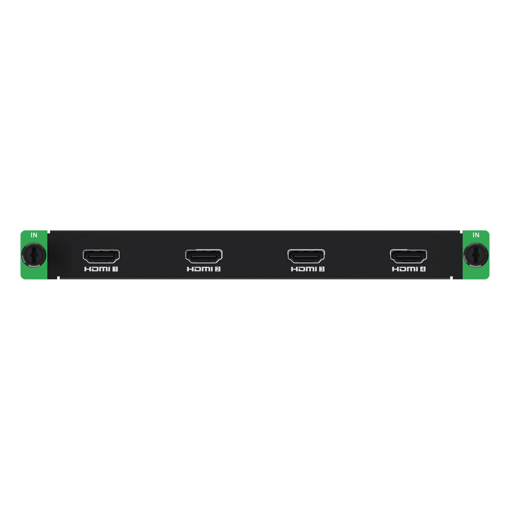 Tarjeta de Entrada HDMI 4 Canales / 1080P Full HD @ 60 Hz / HDCP 1.4 / Audio Dual Channel / Compatible Serie C66S