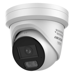 [Dual Light]Turret IP 12 Megapixel / Lente 2.8 mm / 30 mts Luz Blanca + 30 mts IR / ACUSENSE / Exterior IP67 / WDR 120 dB / PoE / ONVIF / Micro SD / Metal / ACUSEEK
