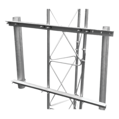 Brazo Lateral Doble Para Torre Arriostrada, Compatible con STZ30G, STZ35G y STZ45G.