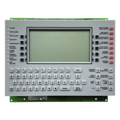 Anunciador de control de red con pantalla LCD retroiluminada y teclado QWERTY para paneles NOTIFIER serie ONYX, en español