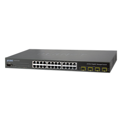 Switch Administrable L2+ 24 puertos 10/100/1000 Mbps, 4 Puertos Combo SFP