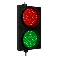 Semáforo / Señalización Rojo y Verde / Diametro 20 cm.