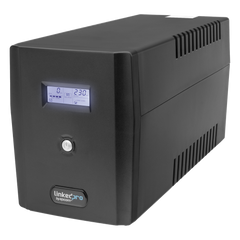UPS 1500VA/900 W Pantalla LCD / Línea Interactiva 120Vca / 8 tomas 5-15R (6 Respaldadas) / Regulación de Voltaje / Protección RJ45