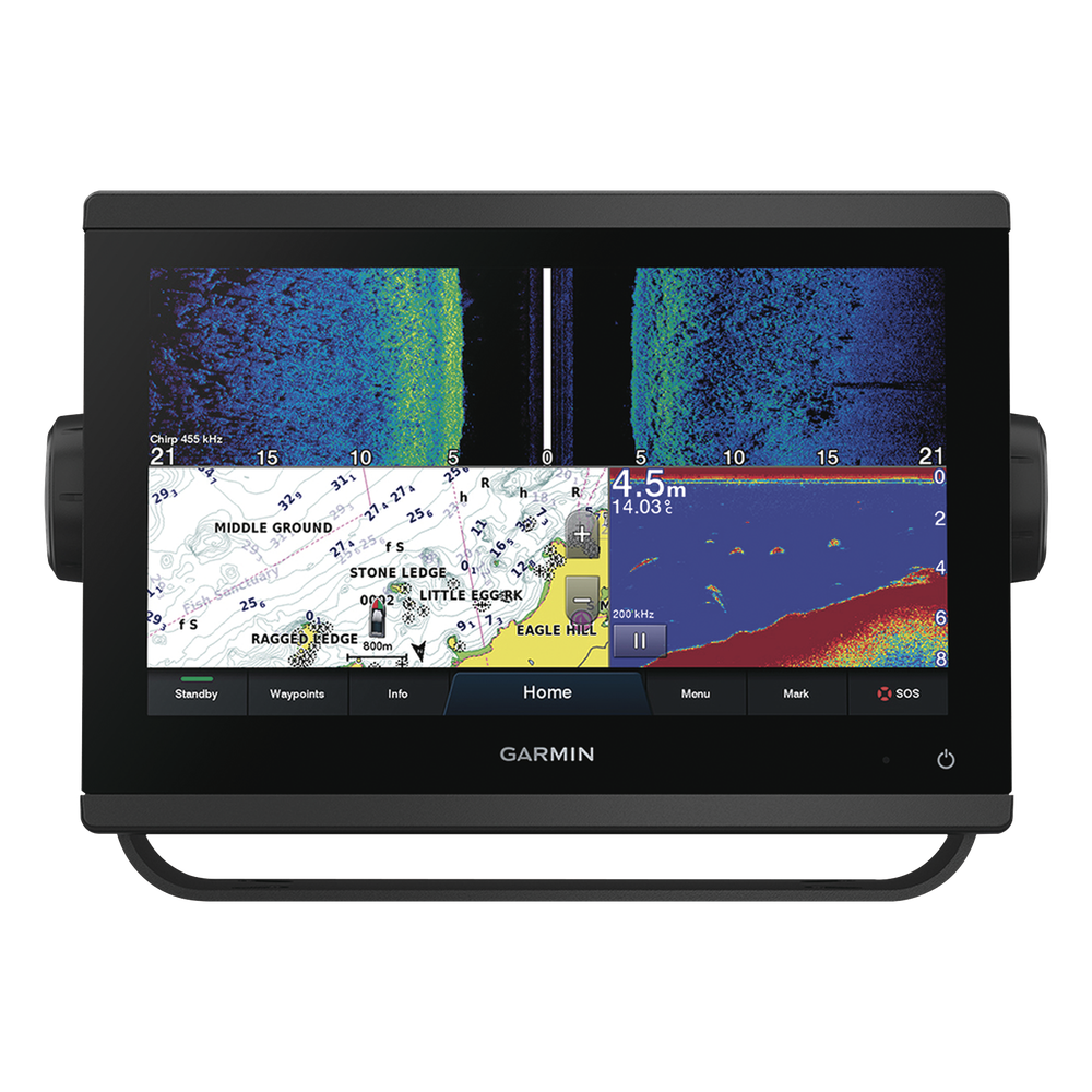 GPSMAP® 923xsv ecosonda de 9" SIDEVÜ, CLEARVÜ y CHIRP tradicional. no incluye transductor.