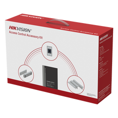 Kit HIKVISION para para Control de Acceso / Fuente 12 Vcd 2 A + Botón de Salida + Chapa Magnética 600 Lbs / Para Instalación de Control de Acceso Autónomo (Facial Min Moe, Teclados, Lectores de Huella, Etc...)