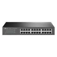 Switch Gigabit no administrable de 24 puertos 10/100/1000 Mbps para escritorio/rack