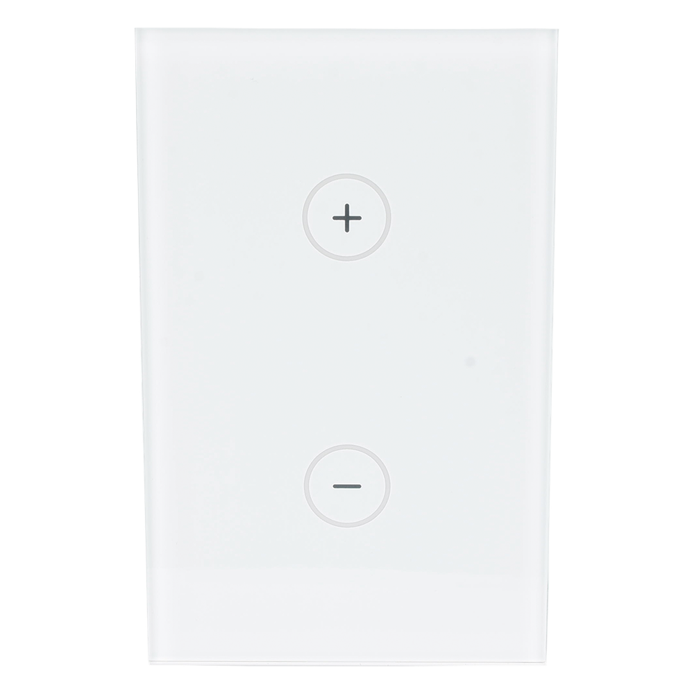 (ZWAVE) Dimmer panel táctil touch inalámbrico Zwave Plus. Compatible con Hubitat HC8, Álula  M2M, otros