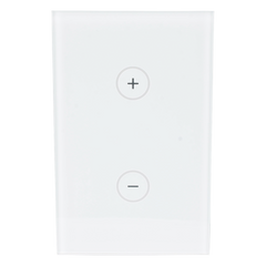 (ZWAVE) Dimmer panel táctil touch inalámbrico Zwave Plus. Compatible con Hubitat HC8, Álula  M2M, otros