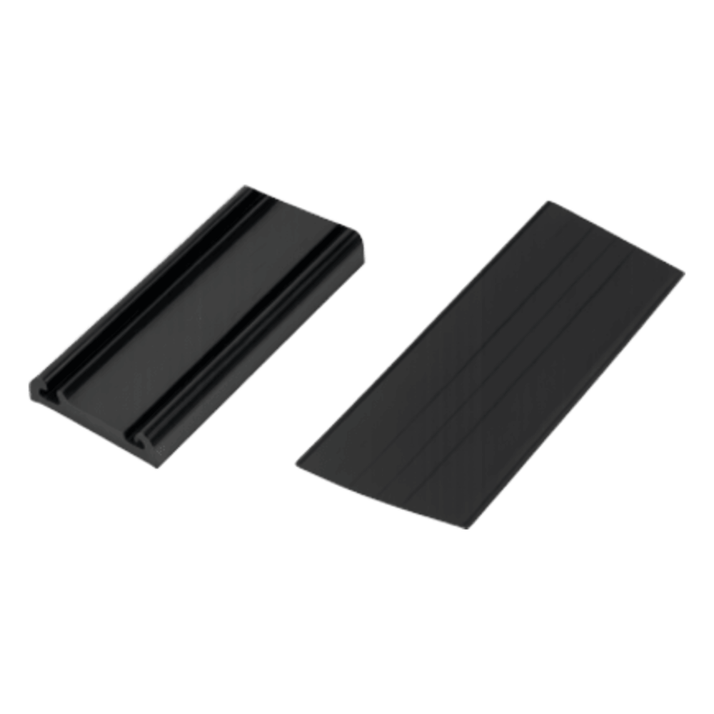 Sello Plastico Rigido y Flexible P/ Puertas D/ Garage D/ 16 Pies D/ Ancho