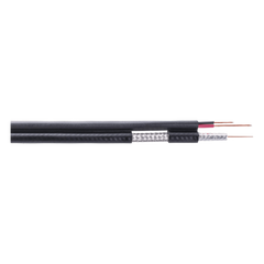 Carrete de 305 Metros (1000 Pies) / Cable Coaxial RG59 / Tipo CCS Siames / Optimizado para HD / Intemperie